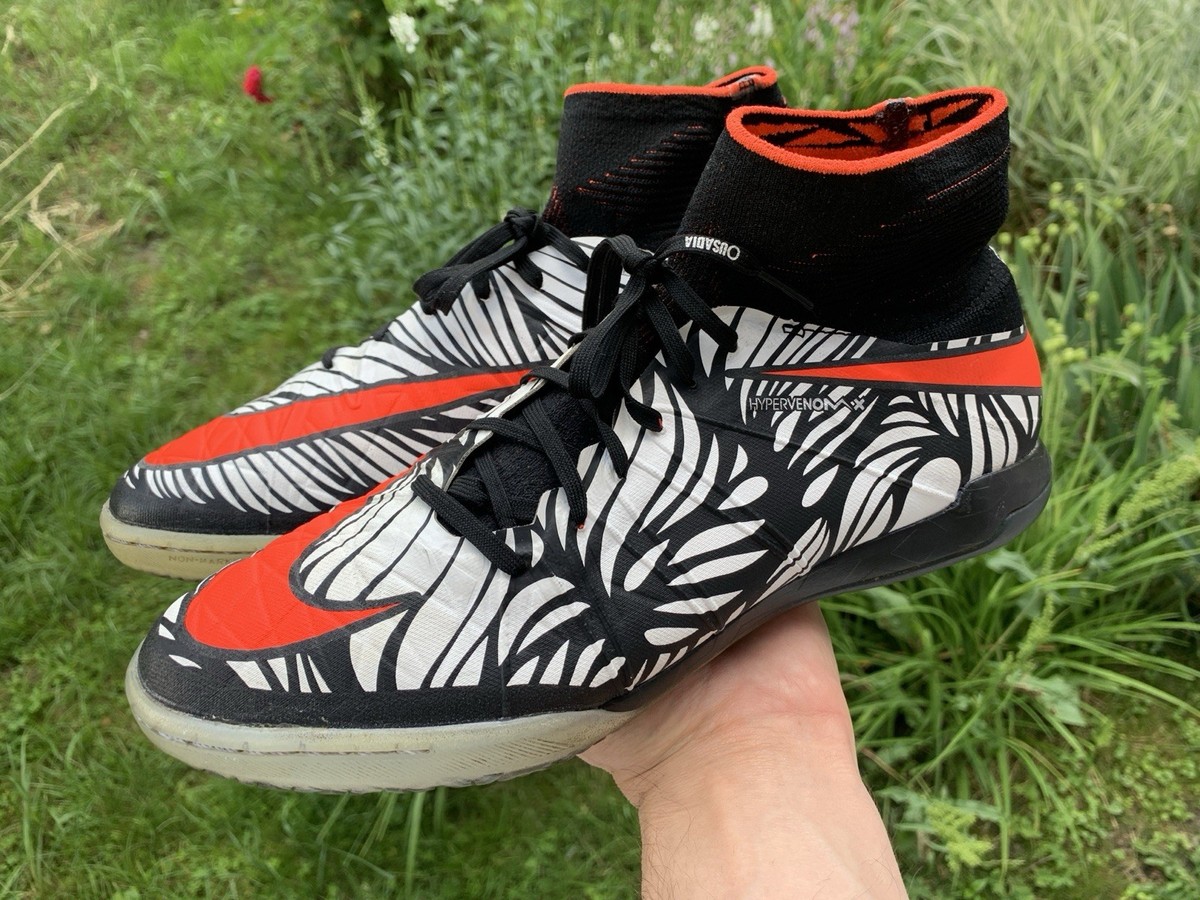 Nike HypervenomX Proximo Neymar JR Zebra Soccer Indoor Boots