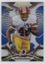 2015 Topps Finest Blue Refractor /250 Alfred Morris #32 0a4r