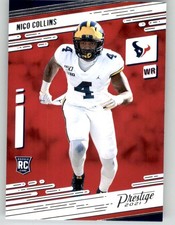 2021 Panini Prestige Nico Collins RC #237 HOU