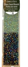 Rainbow Iris Glass Seed Beads 40 Grams 11/0 DIY Cousins