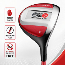 Performance Golf 357 Super 7-Wood Right Hand Regular Flex Golf Club High Launch