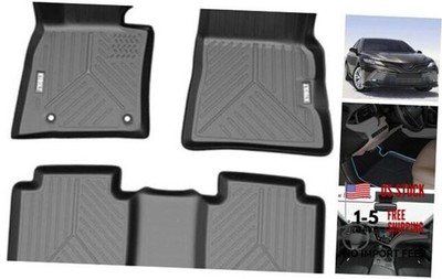 Camry FWD Floor Mats - 3 Pack - Exl. Hybird & AWD - Custom Fit