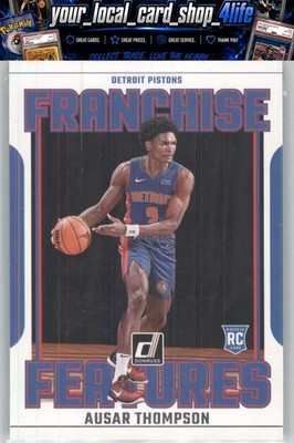 2023-24 Donruss Franchise Features #8 Ausar Thompson Detroit Pistons