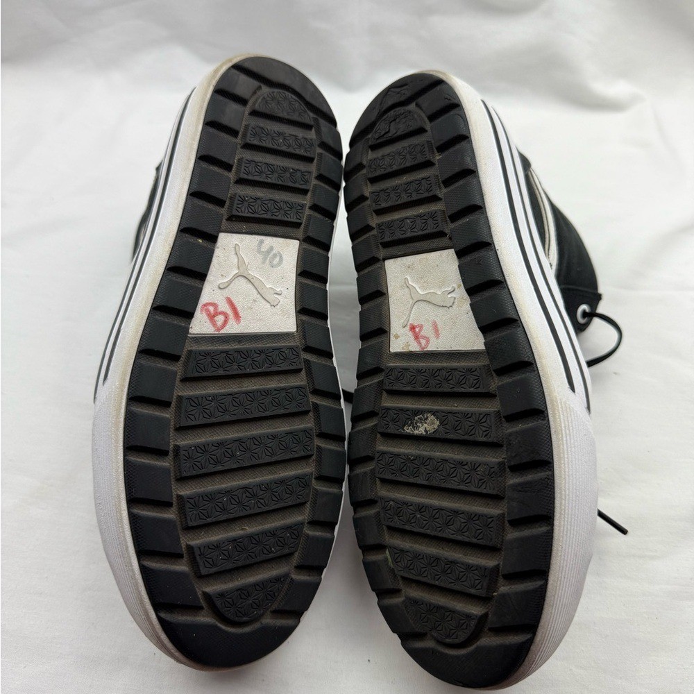 Puma women's Kaia 2.0 Mid Top Sneaker shoes in black size 7.5 thumbnail 7