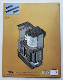 Lego 10937 Instructions ONLY 1-3 Arkham Asylum Breakout DC Comics Superheroes