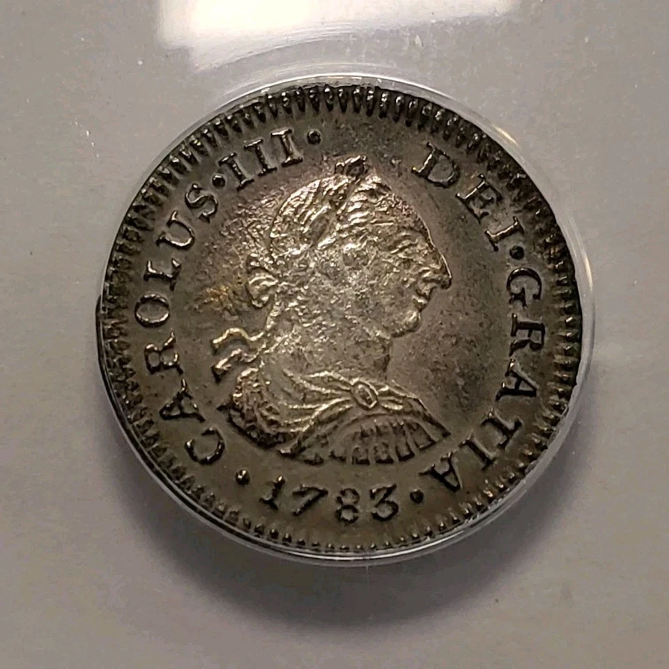 1783 Mo Mexico 1/2 Real - El Cazador ANACS Prime Shipwreck Effect - SKU-F9148 - Image 3 of 4