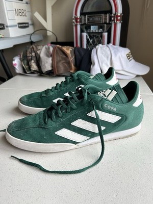 Adidas Copa Super Sneakers Men's Size 9.5 Green Suede Mexico