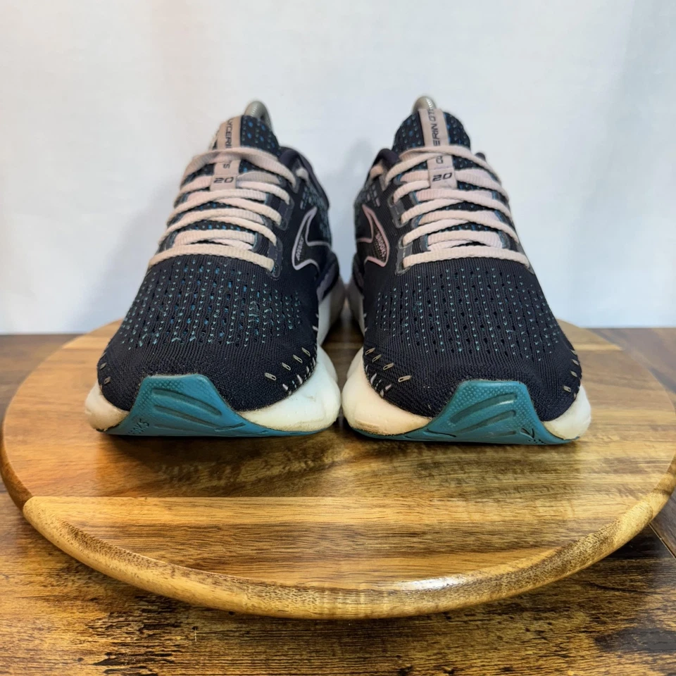 Brooks Glycerin GTS 20 Zapatos Mujer Talla 8.5 Anchos Soporte para Correr Tenis Foto 2 de 4