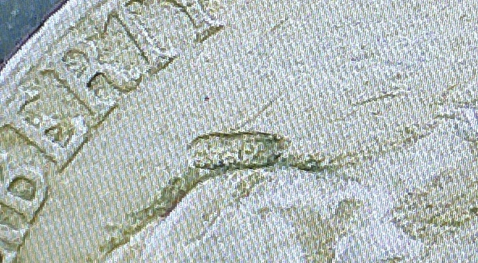 1946 Jefferson Nickel FS-801 + Rim/Rim Die Cracks W/retained Cud. Rare! Cool!!! - Image 3 of 4