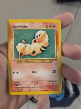 Growlithe 68/105 Common Pokemon TCG WOTC Neo Destiny on eBay