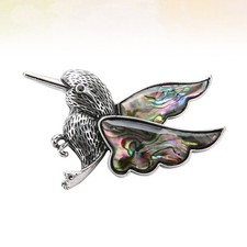  Vintage Woodpecker Pendant Women Fashion Brooch Pin Creative DIY Clothing