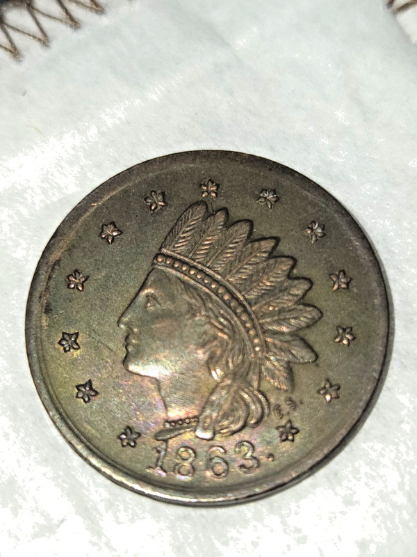 Civil War Storecard New York City N.Y. 630AL-1a R-3 Unc.George Hyenlein Liquor 