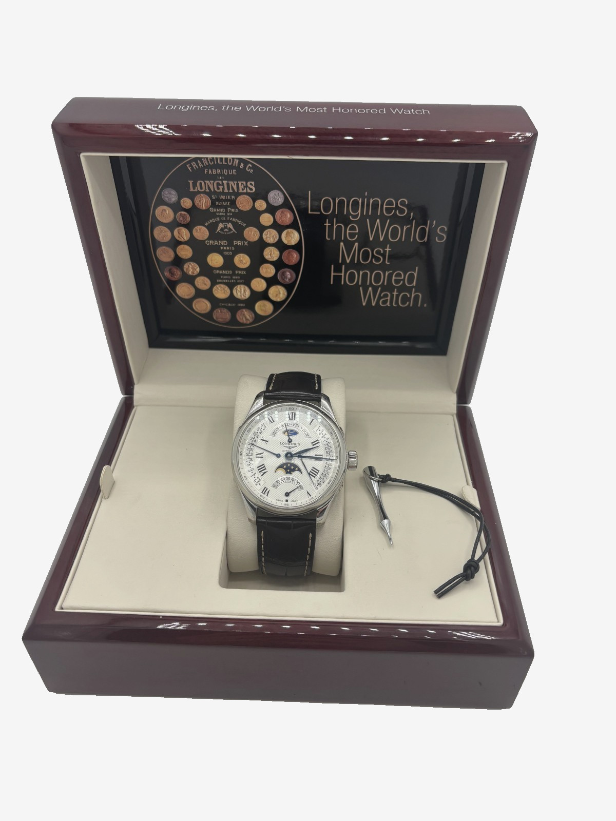 Longines Master Collection Moonphase Retrograde 4… - image 7