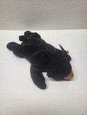 Ty Beanie Baby Blackie the Bear DOB July 15, 1994