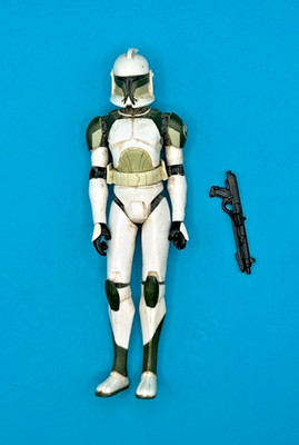 Star Wars Clone Wars CLONE TROOPER Anti-Hailfire Droid 3.75'' Figure 2010 Hasbro