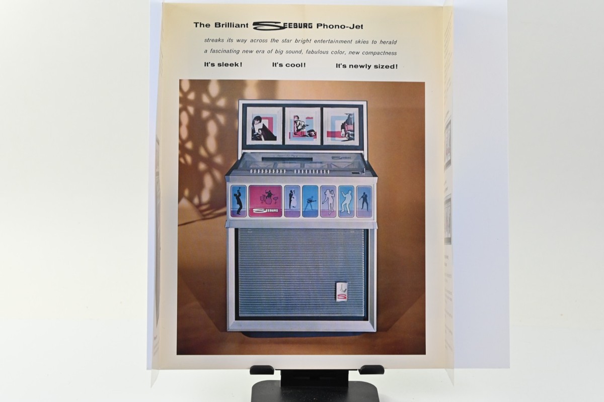 1967 Seeburg Phono-Jet Juke Box vintage Advertising Flyer | eBay
