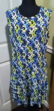 MICHAEL Kors Multi Color Floral Midi Dress, Size XL. Layered. Excellent Cond!