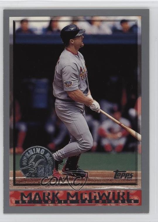1998 Topps Opening Day Mark McGwire #151 0kz8