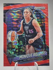 2025 Panini Prizm WNBA Monique Billings #99 Red Pulsar Prizm #'d 121/299