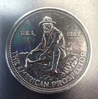 1982 Engelhard American Prospector  1 Troy oz  .999 Fine Silver Round
