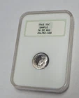 1963 10C Sample Roosevelt Silver Dime FA 00 NGC C2