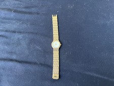 Montre femme vintage yema bracelet doré