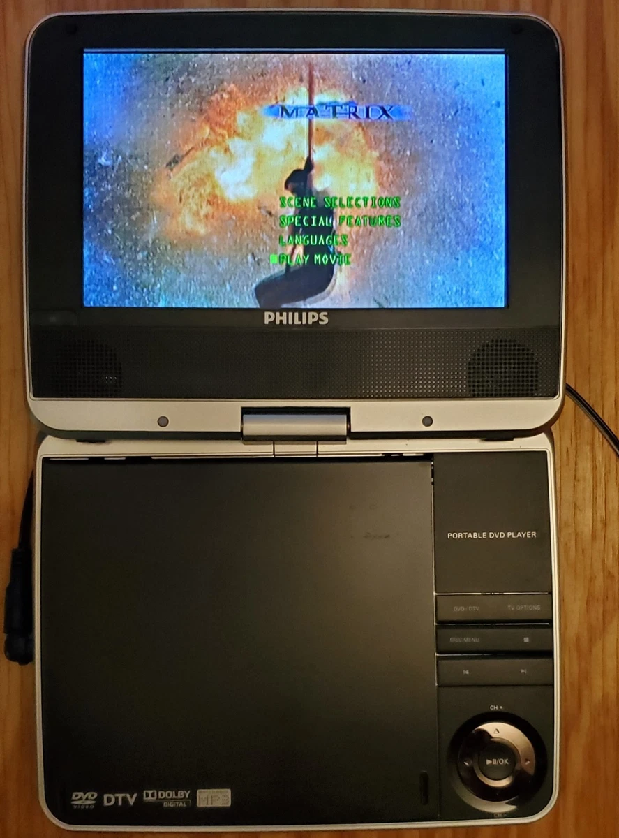 Philips DVD + R DVD & Blu-ray Players 5.0-7.9 in Screen for sale
