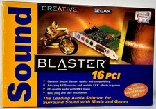 Creative Sound Blaster 16 PCI CT4740 Stereo Gaming Audio MIDI Card MPB-000153