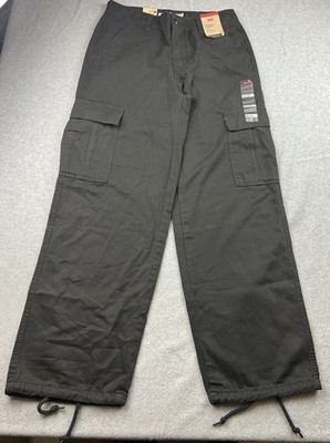 Levi's Womens '94 Baggy Cargo Pants Size 26/30 Black NWT