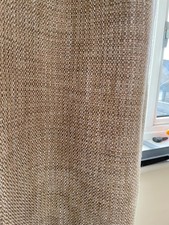 Dunelm curtains (lined) with eyelets (used) 122.50cm h x 260 cm w