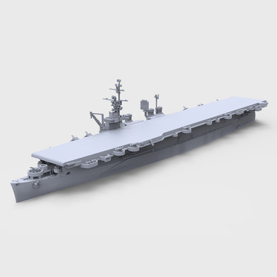 MRY-SFW 1/2000 US Navy Independence CVL-22 Light Aircraft Carriers Water Line