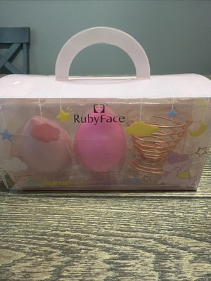 Rudy Face Makeup Sponge Set Flawless Foundation Finish Beauty Makeup Blender