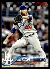 2018 Topps Josh Fields Los Angeles Dodgers #623