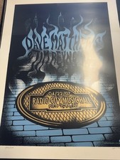 DAVE MATTHEWS & TIM REYNOLDS NYC POSTER 04/22/07 SIGNED RADIO CITY