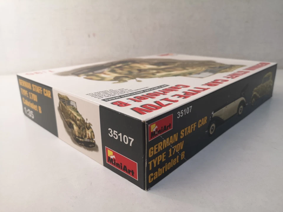 German Staff Car Mercedes Type 170V Cabriolet B Miniart 35107 Scala 1/35 -A29 - Immagine 4 di 4