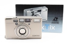 MINT Contax Tix Carl Zeiss 28mm f2.8 Point Shoot APS Film Camera From JAPAN