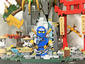 LEGO NINJAGO: Epic Dragon Battle (9450) GREAT DEVOURER AND JAIL with ZX JAY only