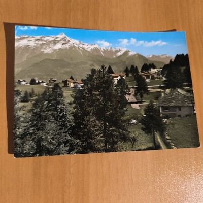 CHIOMONTE - PIAN DEL FRESIS - ROCKY BACKGROUND - COLOR POSTCARD WRITTEN