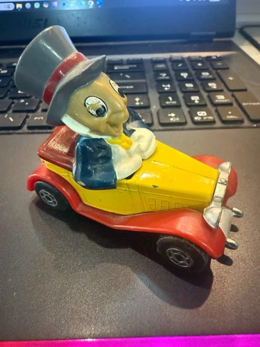 Matchbox Disney Series #8 1979 Lesney Jiminy Cricket Car Made In Hong Kong