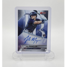 Topps 2025 Bowman's Best Jake Mangum Best of 2025 Autograph RC #B25-JMA Rays MLB