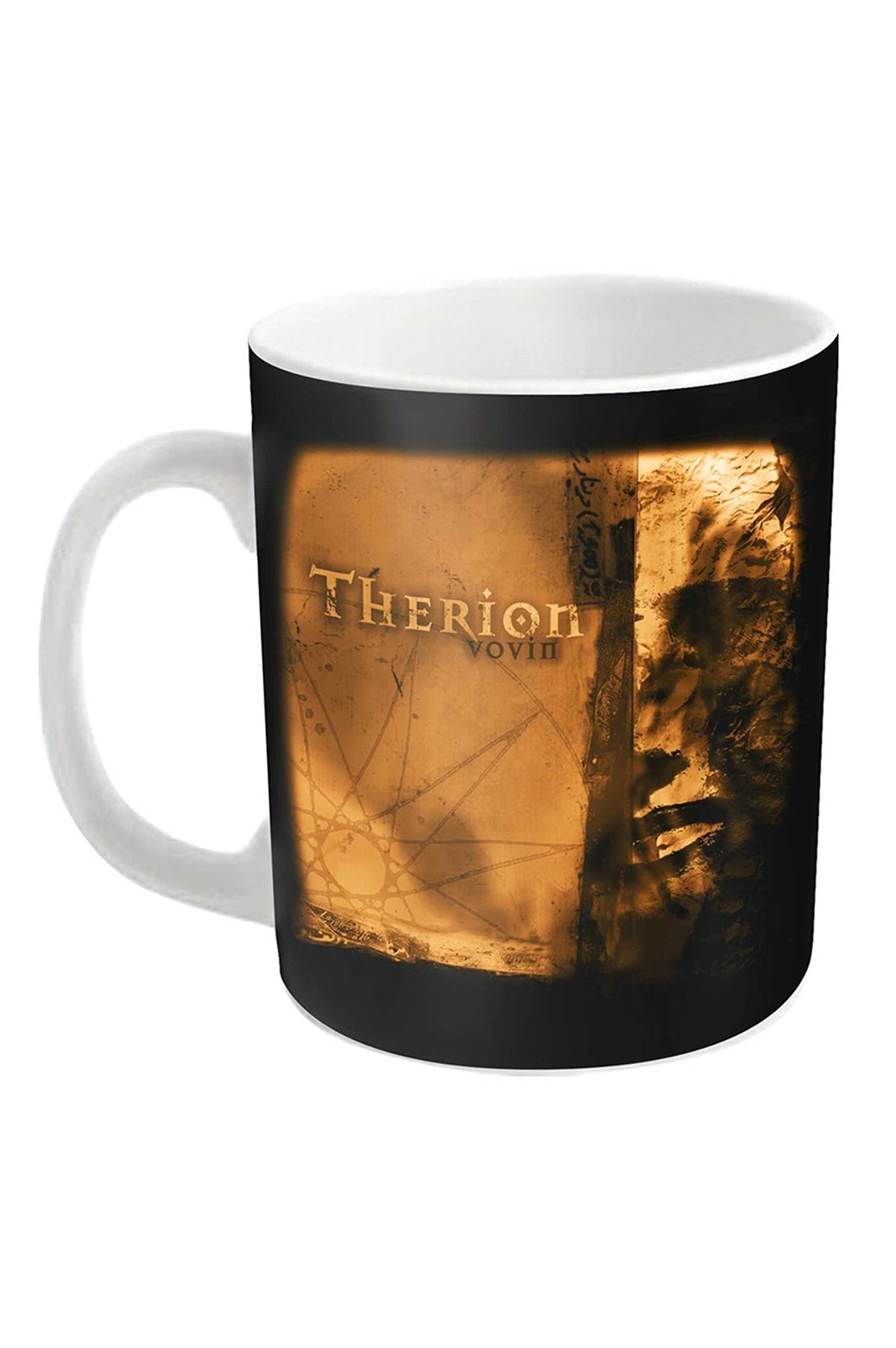Therion Mug Vovin Band Logo Official White Boxed One Size