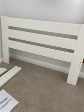 John Lewis Little Acorns Child’s Single White Bed Base