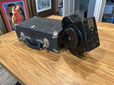 Vintage DeVry 16mm Movie Camera Chicago USA w/ Case Industrial Film