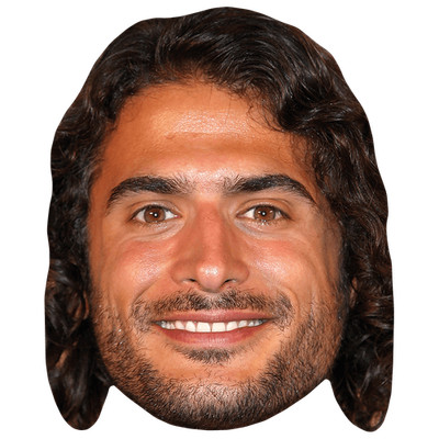 Marc Elliott (Smile) Celebrity Mask, Flat Card Face, Fancy Dress Mask