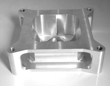 2 Billet Aluminum 4150 Holley Carb Spacer Carburator