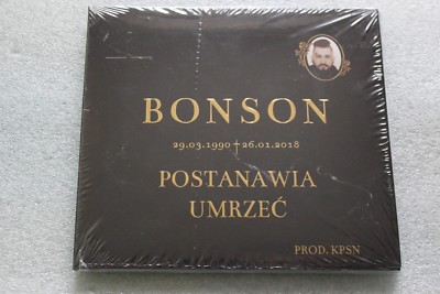 Bonson - Bonson postanawia umrzeć CD POLISH RELEASE