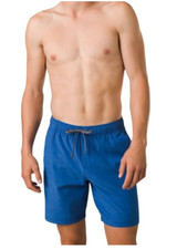 Prana Metric E Waist BoardShort Mens XLarge Rich Sapphire 8 Inch Inseam UPF New