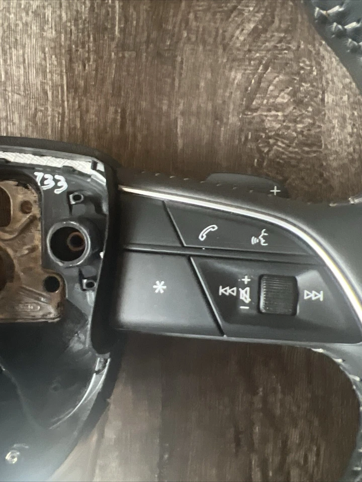 AUDI Q8 STEERING WHEEL OEM 2019 - 2020 💎 - Image 3 of 4