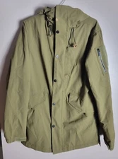 Thirty Two Repel 10k Olive Snowboarding Lodger Parka M mid-long fit ski jacket