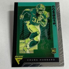 2021 Panini Chronicles Flux Chuba Hubbard Base Rookie #246